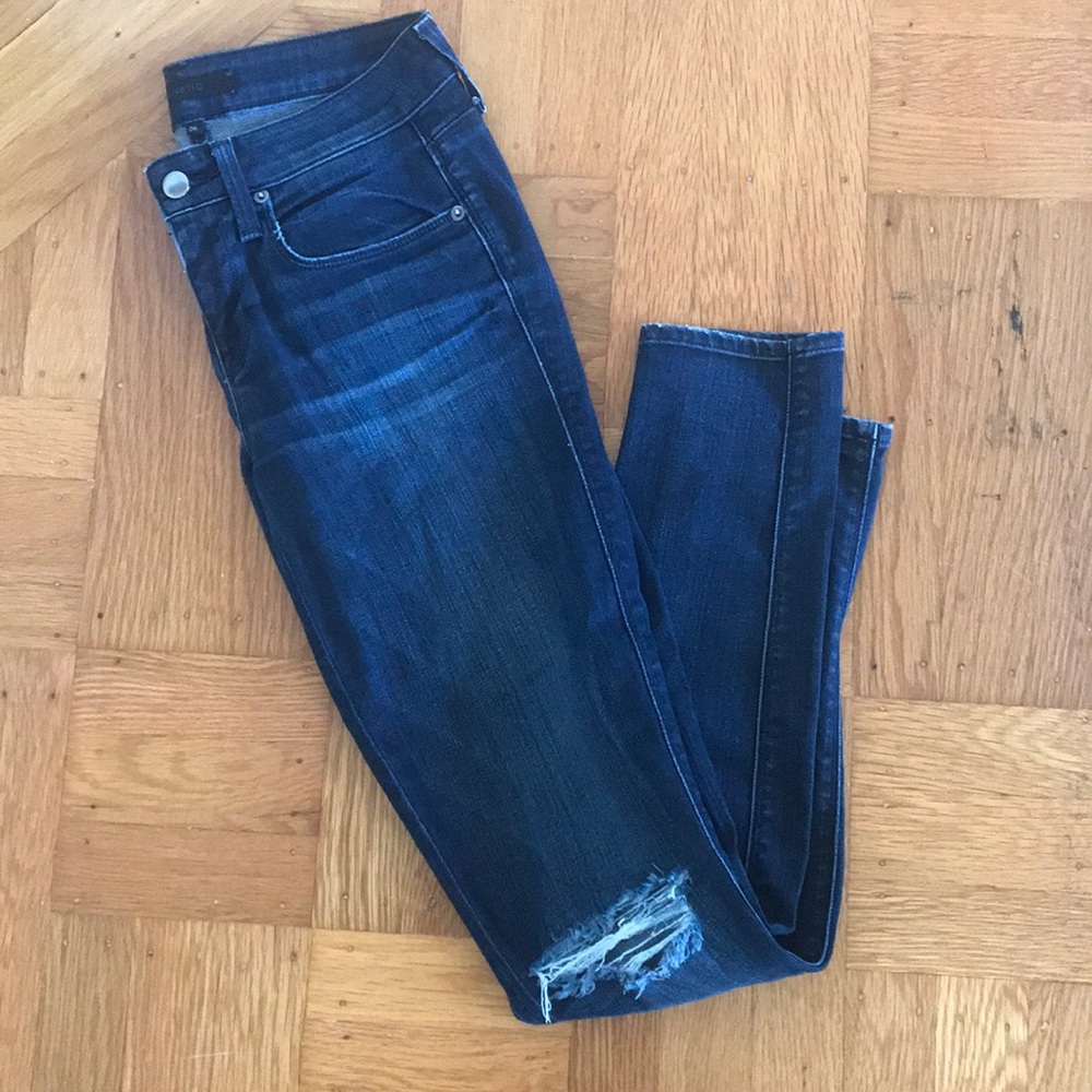 Genetic Denim distressed skinny jeans